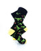 cooldesocks dino dribble crew socks right view image