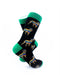 cooldesocks dog poncho green crew socks right view image