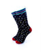 cooldesocks dragonflies pattern crew socks front view image