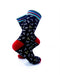 cooldesocks dragonflies pattern crew socks right view image