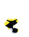 cooldesocks egg spill black ankle socks right view image