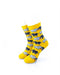 cooldesocks elephant love quarter socks front view image