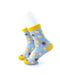cooldesocks english breakfast quarter socks left view image