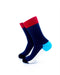 cooldesocks exquisite tricolor crew socks left view image