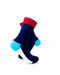 cooldesocks exquisite tricolor crew socks right view image