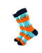 cooldesocks fast forward stripes crew socks left view image