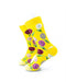 cooldesocks flowers carnation crew socks left view image