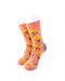 cooldesocks flowers esperanza crew socks front view image