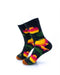 cooldesocks flowers hibiscus crew socks left view image