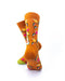 cooldesocks flowers mandevilla vine crew socks rear view image