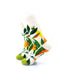 cooldesocks flowers rain forest crew socks left view image
