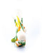 cooldesocks flowers rain forest crew socks rear view image