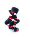 cooldesocks flowers watercress black crew socks right view image