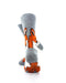 cooldesocks fox face crew socks rear view image