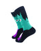 cooldesocks frankenstein crew socks left view image