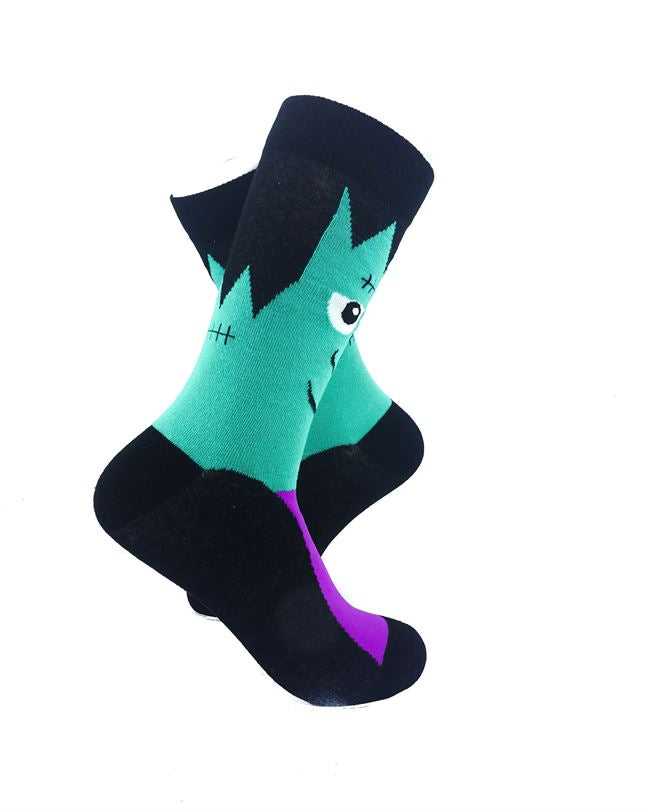 cooldesocks frankenstein crew socks right view image