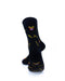 cooldesocks french fries quarter socks rear view image