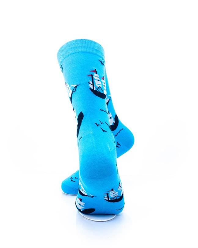 cooldesocks frigate crew socks rear view image