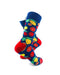 cooldesocks fruit grapefruit crew socks right view image