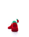 cooldesocks fruit strawberry liner socks rear view image
