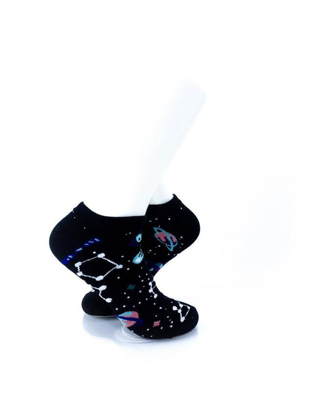 cooldesocks galaxies ankle socks right view image