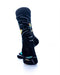 cooldesocks galaxies meteor shower crew socks rear view image