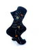 cooldesocks galaxies meteor shower crew socks right view image