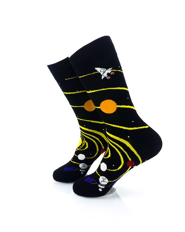cooldesocks galaxies orbit crew socks left view image