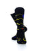 cooldesocks galaxies orbit crew socks rear view image