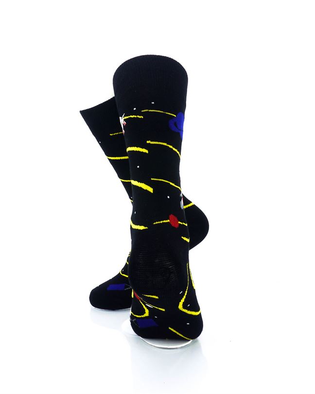 cooldesocks galaxies orbit crew socks rear view image