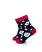 cooldesocks gamble quarter socks left view image