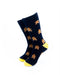 cooldesocks gingerbread man crew socks front view image