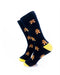 cooldesocks gingerbread man crew socks left view image