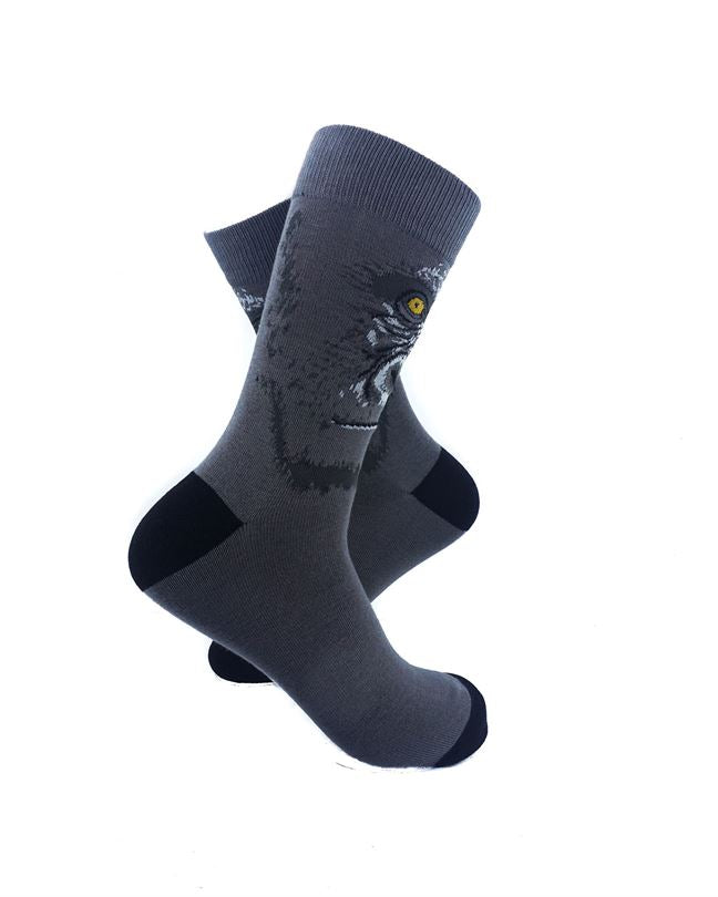 cooldesocks gorilla face crew socks right view image
