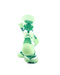 cooldesocks green leaves quarter socks rear view image