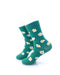 cooldesocks green sunny side up quarter socks left view image