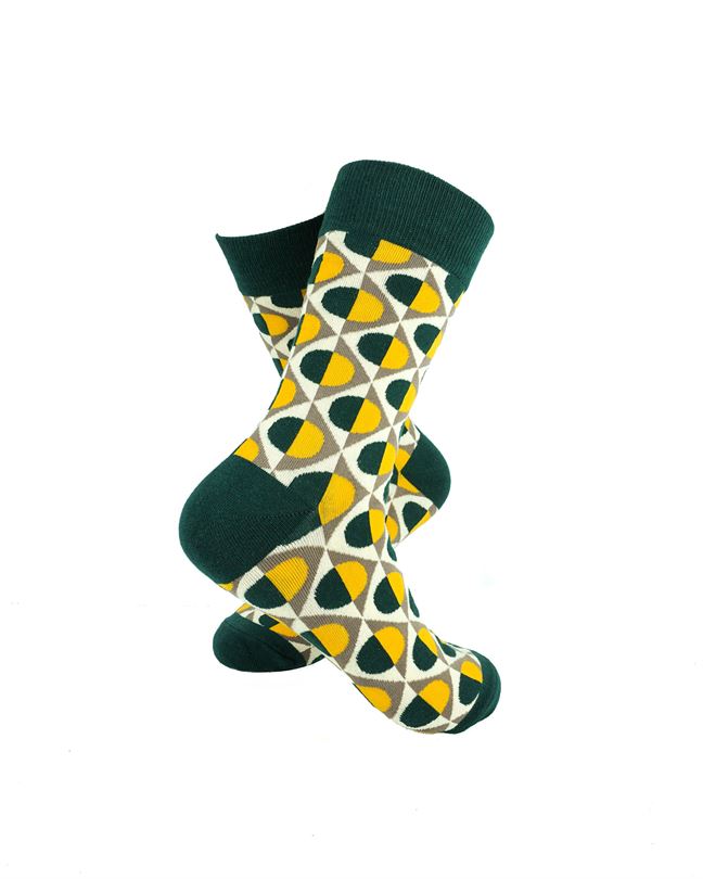 Green Yellow Dots