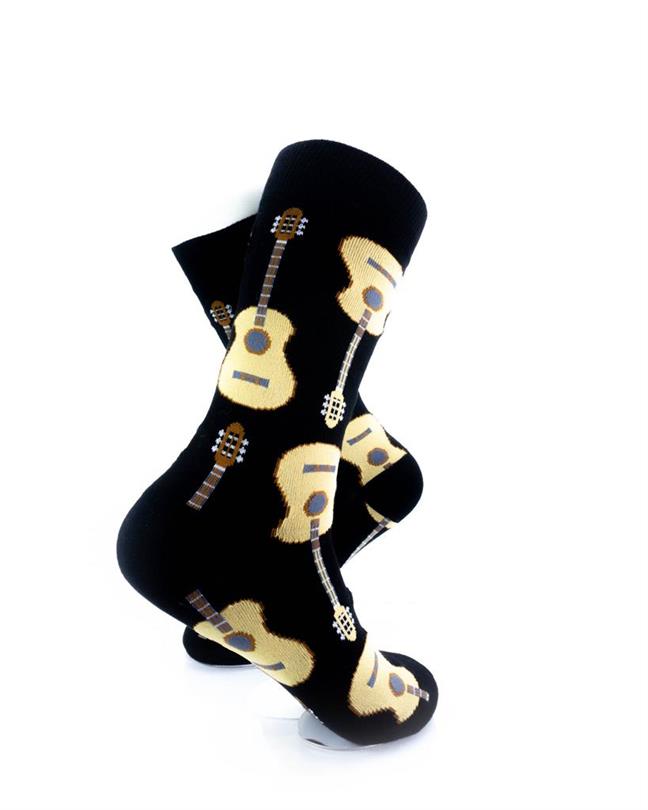 cooldesocks guitar crew socks right view image
