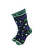 cooldesocks ha ha ha crew socks front view image
