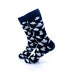 cooldesocks hats_monochrome_ crew socks left view image