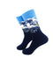 cooldesocks hokusai great waves crew socks left view image