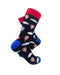 cooldesocks hot air balloons red blue crew socks right view image