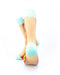 cooldesocks hot dog crew socks rear view image