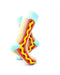 cooldesocks hot dog crew socks right view image