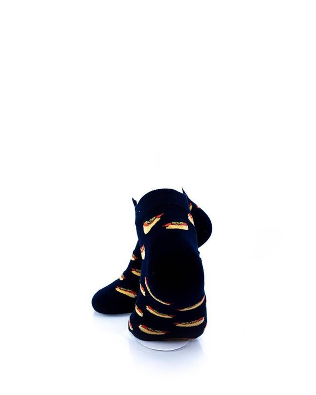 cooldesocks hot dogs ankle socks rear view image