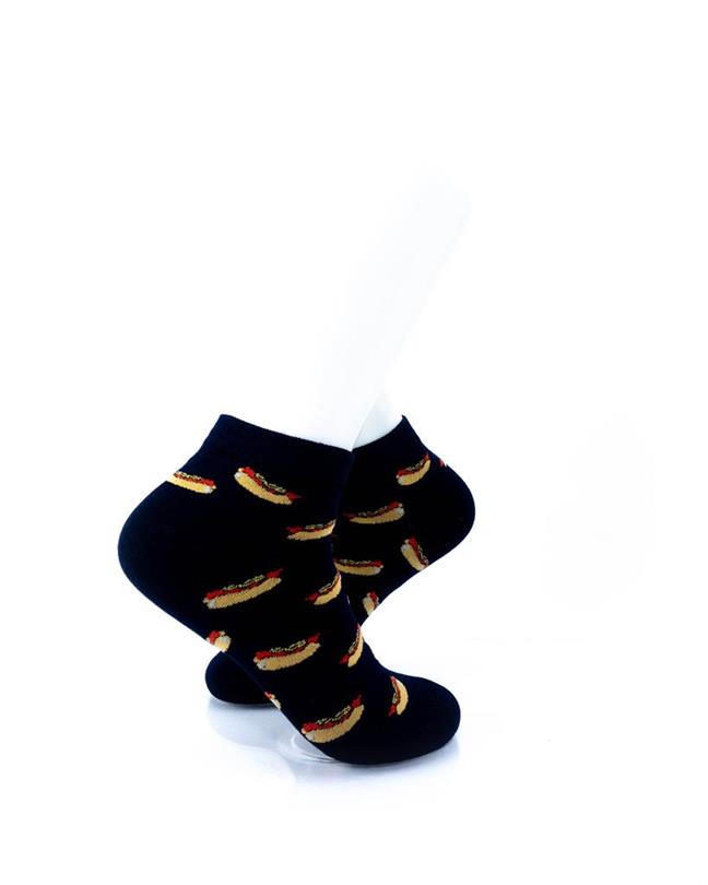 cooldesocks hot dogs ankle socks right view image