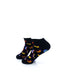 cooldesocks hot dogs colorful ankle socks left view image