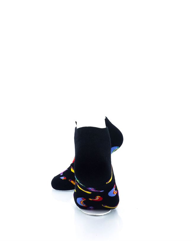 cooldesocks hot dogs colorful ankle socks rear view image