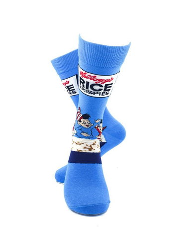 cooldesocks kelloggs rice krispies crew socks cover image