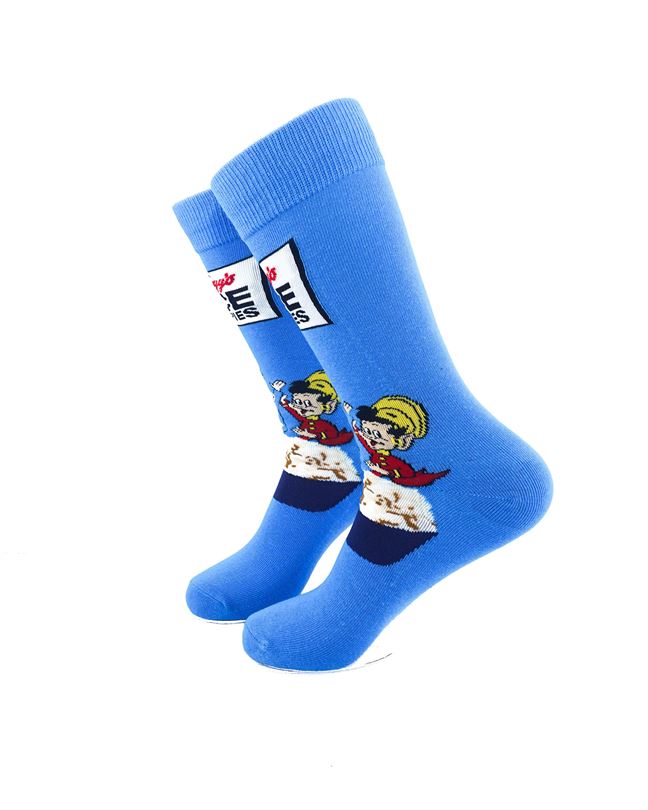 cooldesocks kelloggs rice krispies crew socks left view image